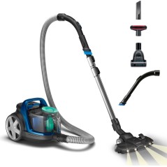 Philips 5000 Series FC9557 Vacuum Cleaner - 1.5L Dust Container, Deep Black - Powerful & Efficient Cleaning Solution!